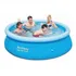 Pileta inflable redonda Bestway Fast Set 57265 de 2.44m x 66cm 2301L azul caja