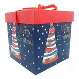 Pack De 12 Cajas De Regalo Medianas Para Navidad 22cm