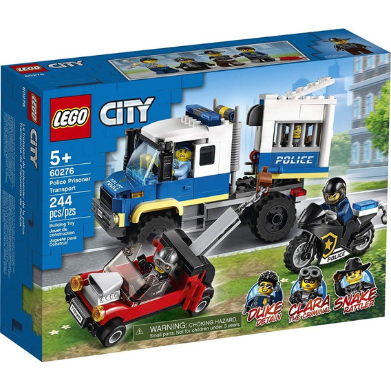 Lego® City: Transporte De Prisioneros De Policía Ref: 60276