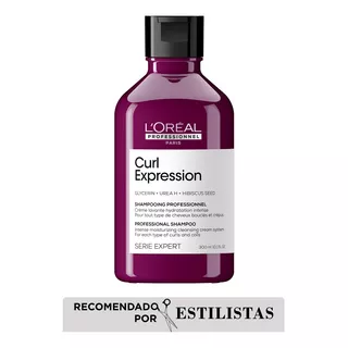 Shampoo L'oréal Professionnel Serie Expert Curl Expression Rizos En Botella De 300ml Por 1 Unidad