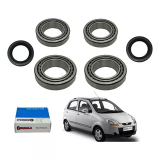 Kit Rodamiento Trasero Para Chevrolet Spark 2 Ruedas 1.0 800