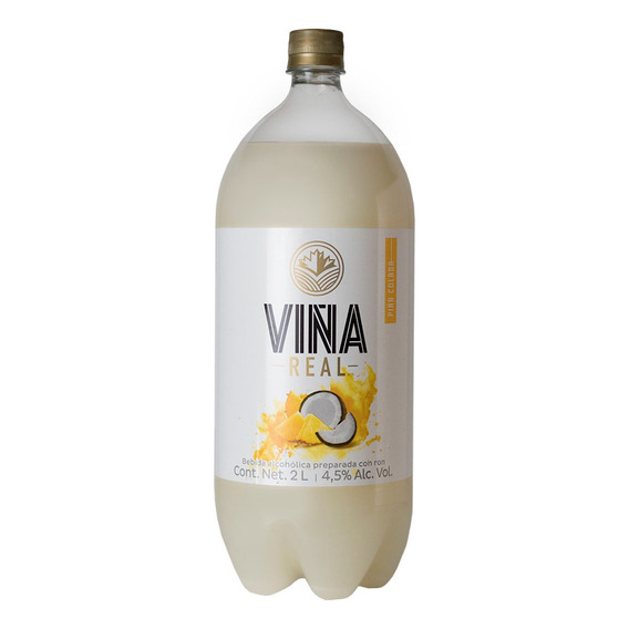 Bebida Cooler Viña Real Piña Colada 2L