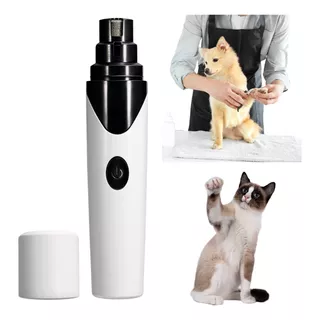 Lima Electrica Corta Uñas Limador Para Perros Gatos Limadora Color Blanco Con Negro Tamaño De La Mascota Recomendado Los Tamaños