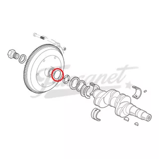 Vw Oring Orrin Sello Volante Motor Vw Fusca Kombi Brasilia