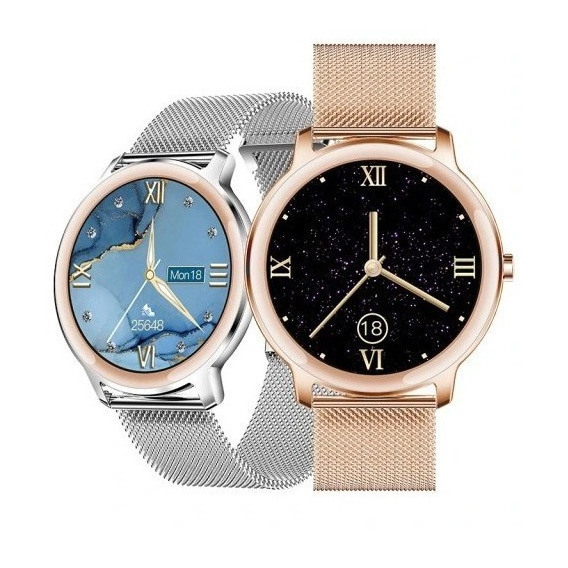 Smartwatch Redondo, Reloj Inteligente Ios/android Ejer/salud