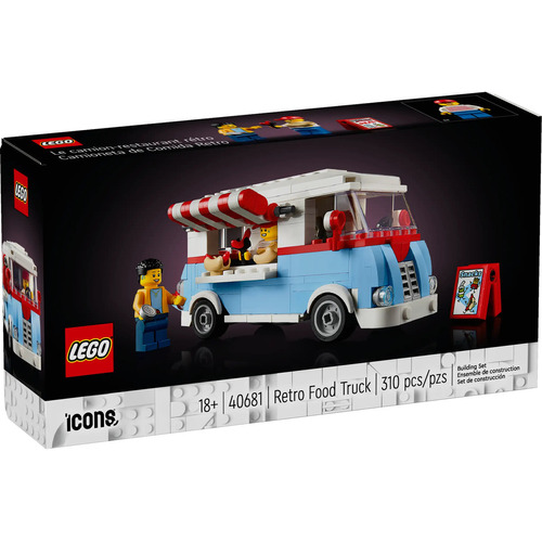 Lego Icons Camión De Comida Retro 40681 - 310pz Cantidad De Piezas 310