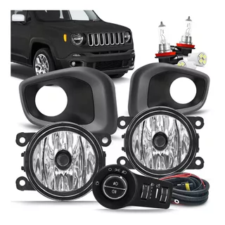 Kit Farol Milha Jeep Renegade 2015 2016 2017