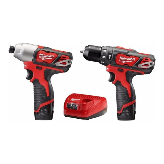 Combo Atornillador + Llave De Impacto Milwaukee 2497-259a