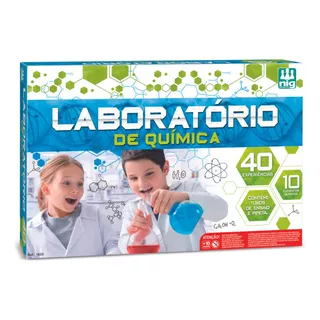Laboratório De Química Infantil Com 40 Experiências Nig
