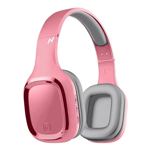 Auriculares Bluetooth Noga 918bt Rosa Manos Libres Color Rosa
