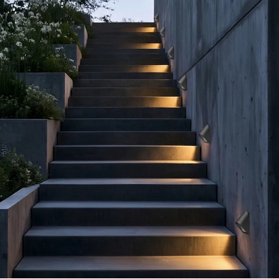 Aplique Exterior Equi 3w 79° 3000k Ip66 Gris 13.aa80.0010.09 Gris Oscuro