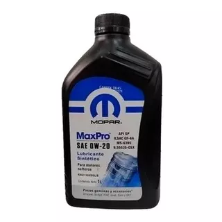 Aceite Jeep Mopar Original 0w20 1l