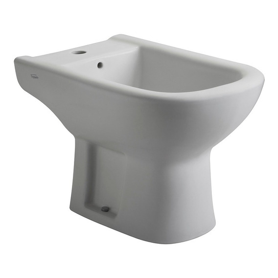 Bidet Ferrum Bari Para Grifería Monocomando Loza Blanco