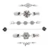 6 Uds. Clips Elegantes Para Chal De Suéter, Camisas,