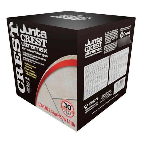 Juntacrest Ultramax 5kg Negro - Crest