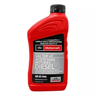 Aceite De Motor Diesel 15w40 Ford Motorcraft 946 Ml