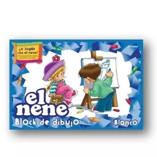 2 Block El Nene Blanco + 2 Block El Nene Color N5 24 Hojas
