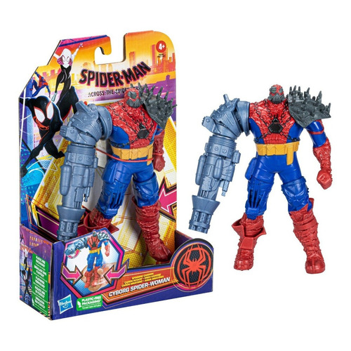 Figura De Acción Cyborg Spider-woman Marvel Spider-man 4