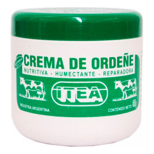 Crema De Ordeñe Nutritiva Humectante Reparadora 450g Itea Tipo De Piel Todo Tipo De Piel