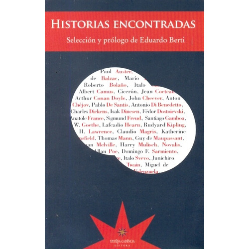 Historias encontradas, de Eduardo Berti. Editorial Eterna Cadencia en español