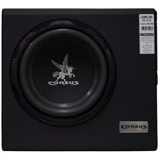 Caixa Mini Slim Cxms200 Sub 8'' Amplificada - Corzus