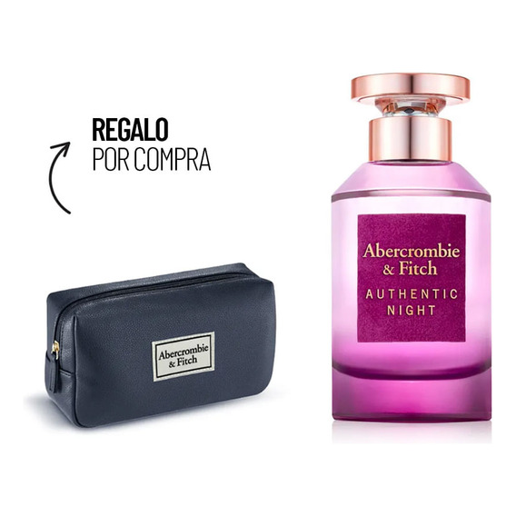 Kit Perfume Mujer Abercrombie & Fitch Authentic Night Women 