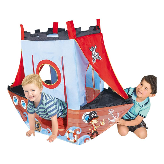 Carpa Barco Infantil Niños Tienda Pirata Recreación