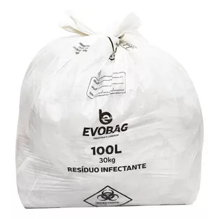 Saco De Lixo Infectante 6 Hospitalar Residuo 100l C/100 Un