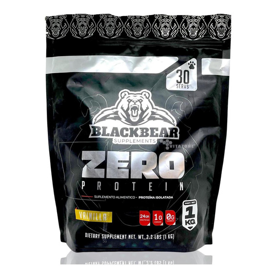 Proteína Zero Carbs 1 Kg Vainilla 30 Serv Isolatada Blackbea