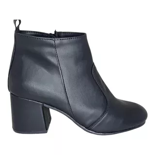 Bota Botineta Dama 1500 Corta Zapato Urbana Taco 5cm Sixty