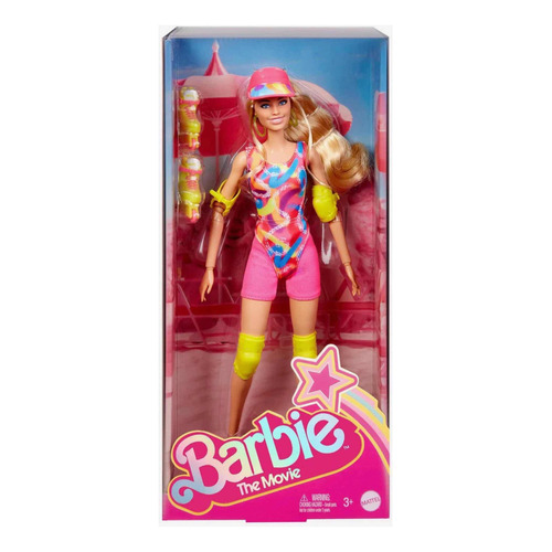 Barbie La Pelicula Muñeca En Patines Mattel