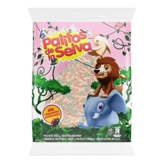 Caramelo Palitos De La Selva 660grs