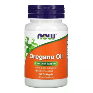 Suplemento En Cápsula Now  Now Foods Oregano Oil Enteric 90 Sgels Aceite De Orégano