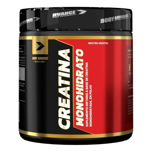 Creatina Monohidrato 150 Gr Body Advance 30 Servicios Sabor Sin sabor