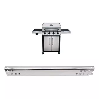 Telhadinho Defletor De Chamas Churrasqueira Char Broil Performance Em Inox Legitimo Original A Pronta Entrega!