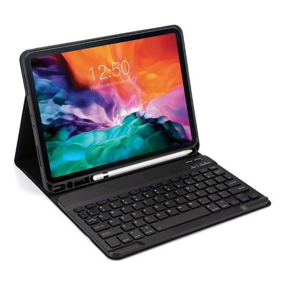 Case Con Teclado Bluetooth iPad 9.7, 10.2, 10.5, 10.9, 11