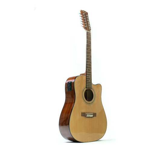 Guitarra Electroacústica Deviser L-12x Natural 12 Cuerdas Orientación de la mano Derecha