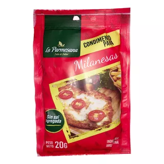 Pack 10 Un. Condimento Para Milanesas X20grs La Parmesana