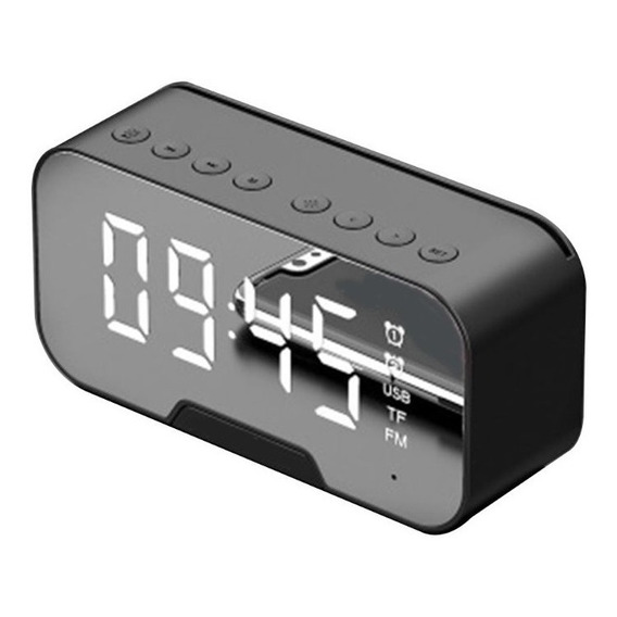 Reloj Radio Parlante Despertador Con Bluetooth Portatil Led