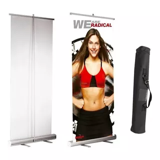 Banner Rollup 85x200 Roll Up  (diseño Sin Cargo)