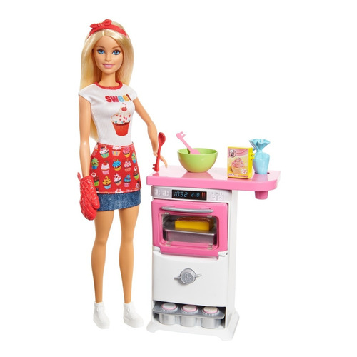 Barbie - Chef De Pastelitos Set De Juego - Fhp57