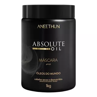 Máscara Capilar Aneethun Absolute Oil 1kg - Cabelos Secos