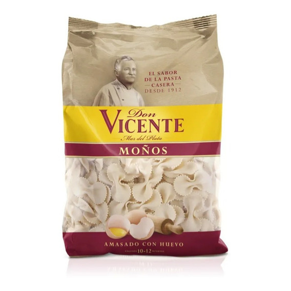 Fideos Moños Don Vicente X 500 Gr