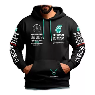 Sudadera Mercedes Petronas Hamilton 44