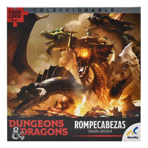 Dungeons And Dragons Rompecabezas 1000pz Novelty