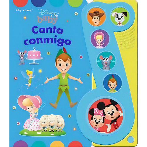 Disney Baby -canta Conmigo-, De Pi Kids. Editorial Pi Kids/publications Internationals