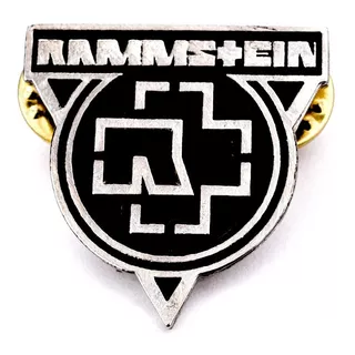 Pin Rammstein Prendedor Metalico Rock Activity