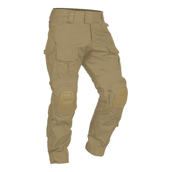 Pantalones Tácticos Impermeables For Hombre Con Rodillera