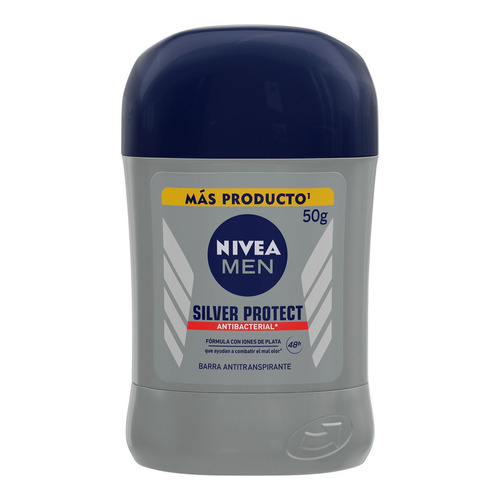 Desodorante antitranspirante Nivea Men Silver Protect 50gr