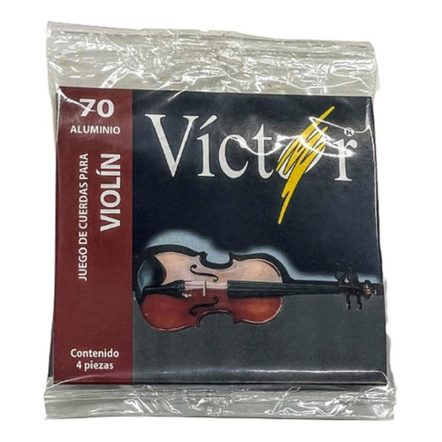 Cuerdas Violin Victor Paquete Encordadura